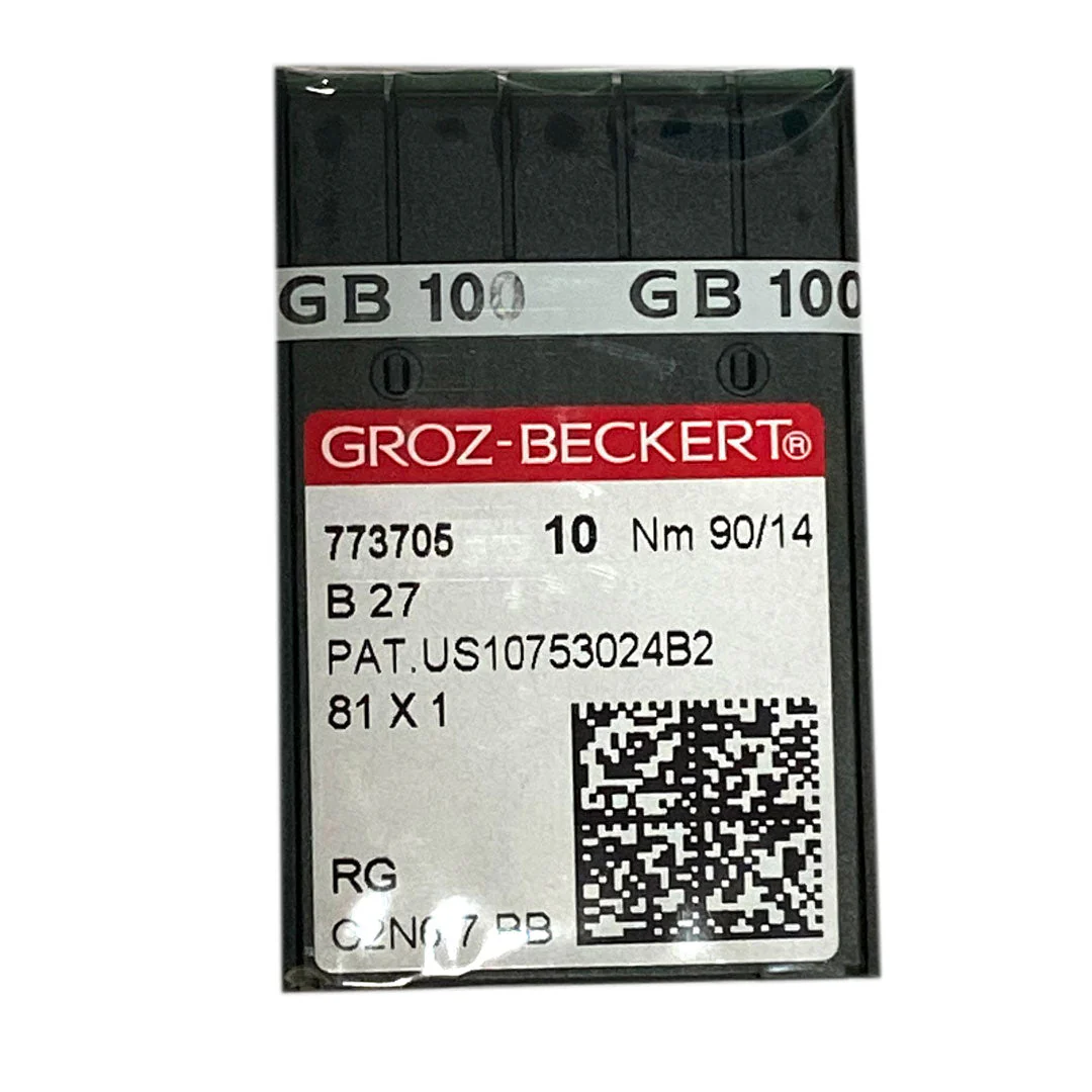 Aiguilles pour surjeteuse industrielle Groz-Beckert B27, 81x1, DCx27 NM 90 - Image 3