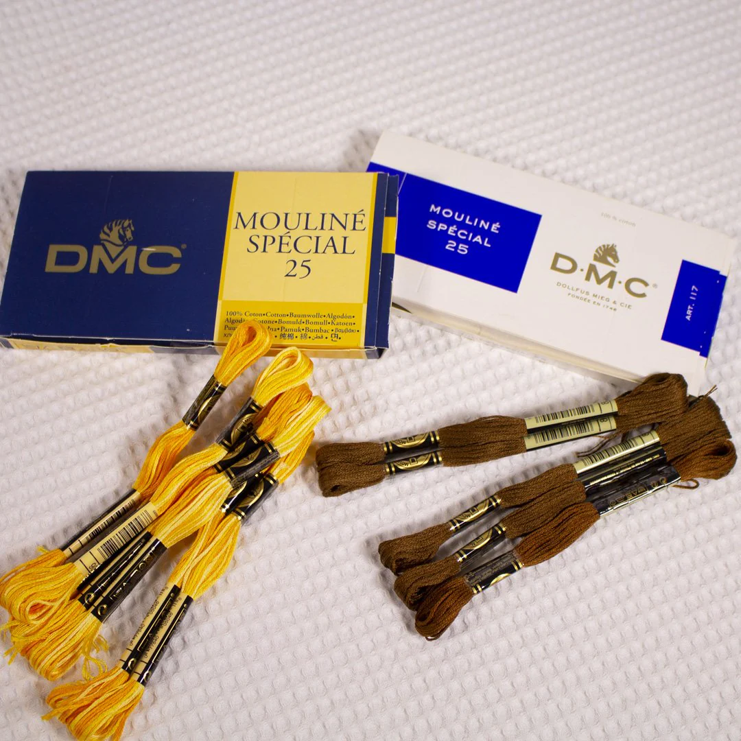 Fil à broder mouliné 117MC col B5200, blanc - Image 3