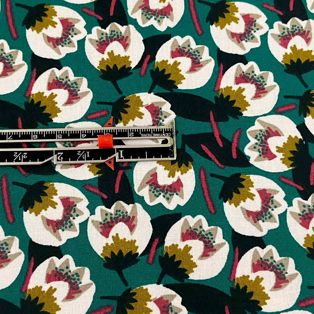 Tissu coton enduit Diméo, tissu souple, imperméable, anti tâche, 50cm - Image 6