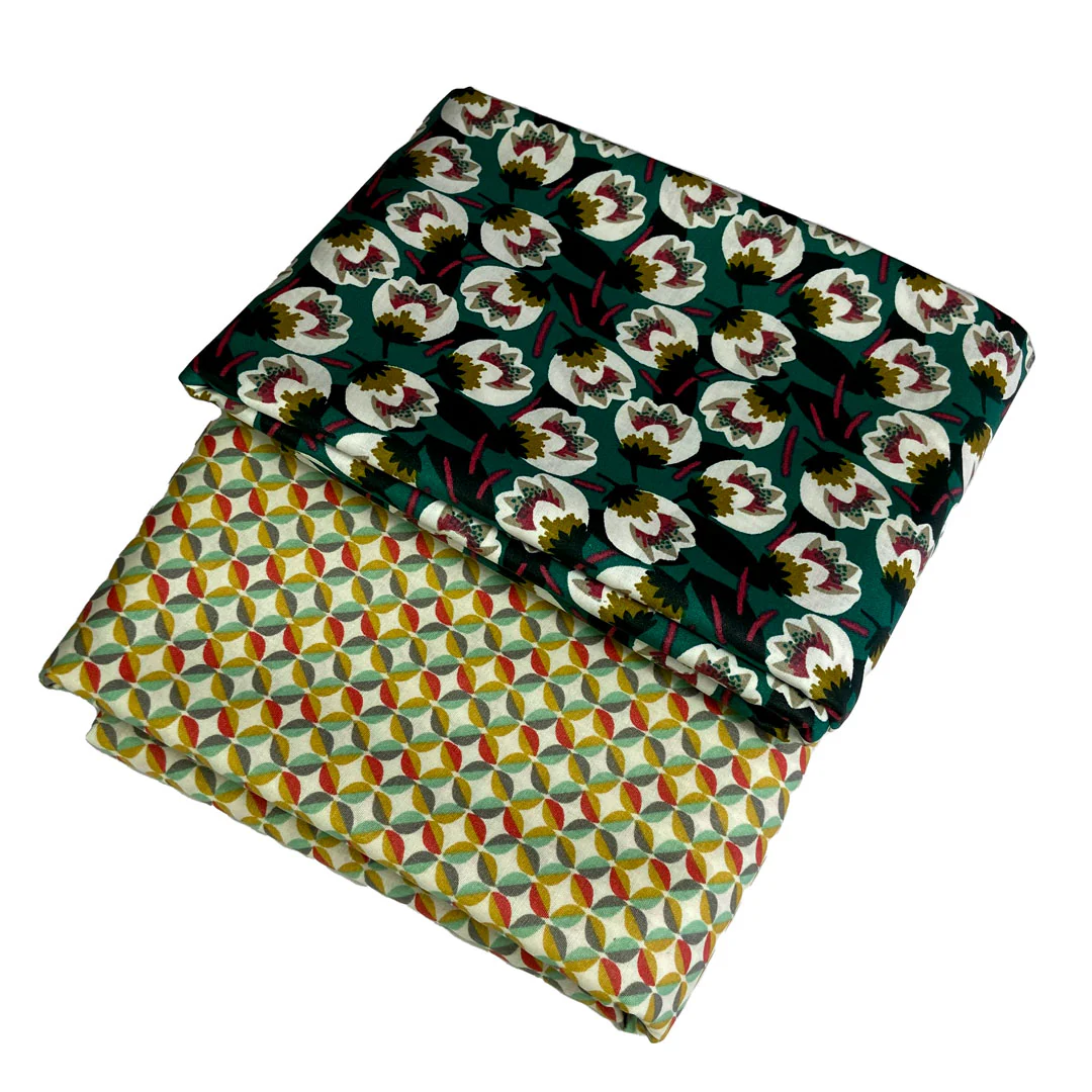 Tissu coton enduit Diméo, tissu souple, imperméable, anti tâche, 50cm - Image 8