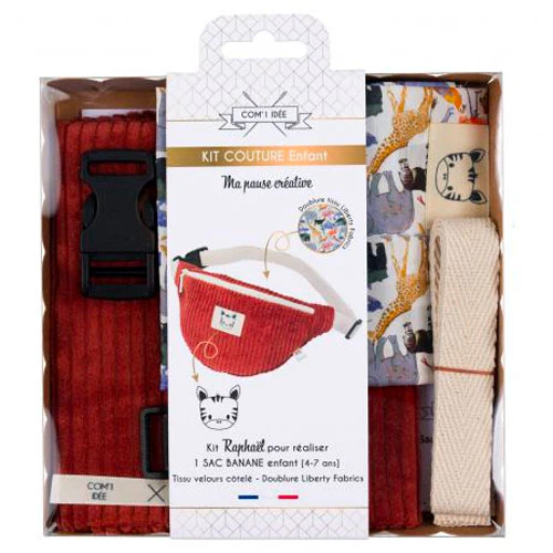 Kit couture sac banane enfant Raphaël, Com'1 Idée - Image 3
