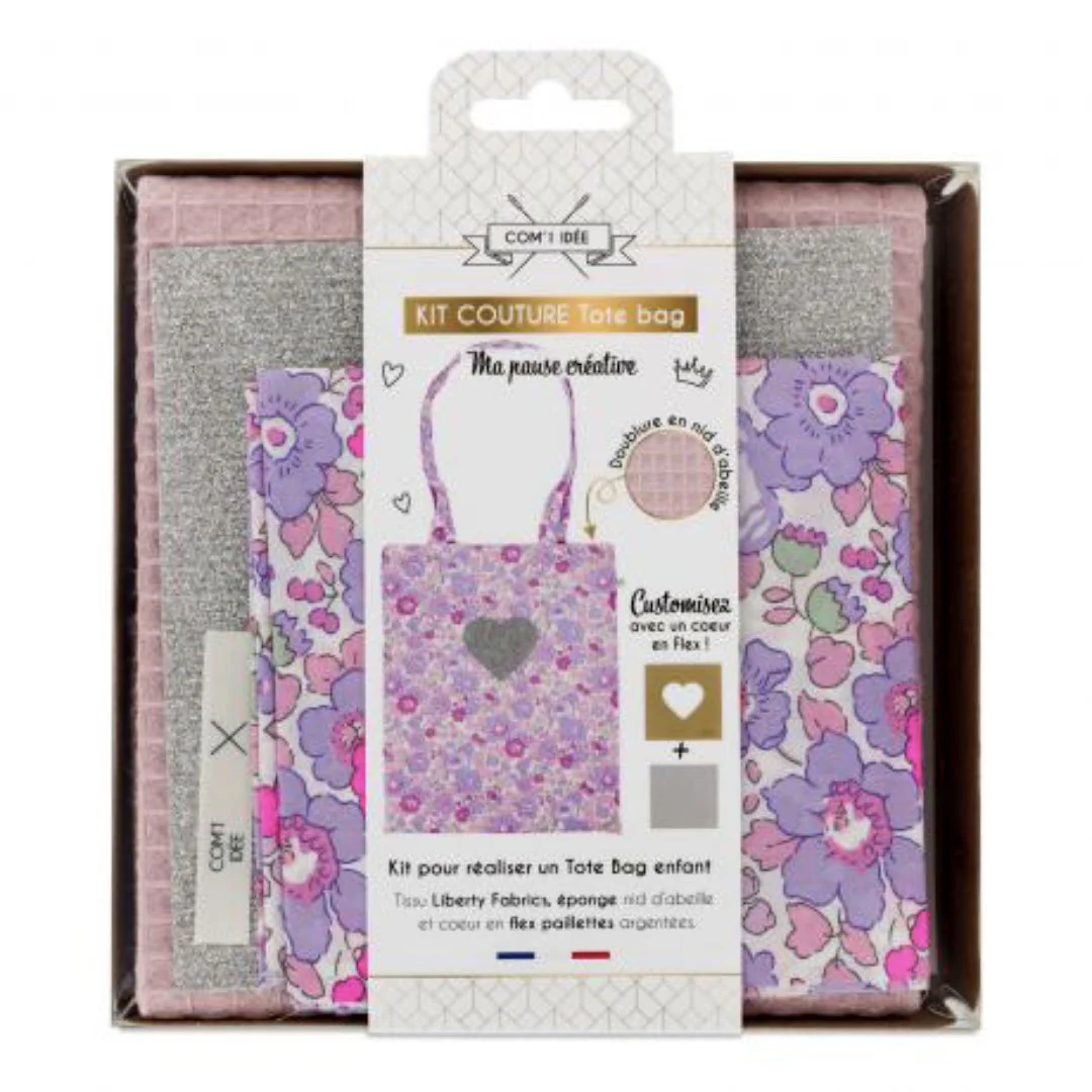 Kit couture Tote bag enfant en tissu Liberty Betsy - Image 4